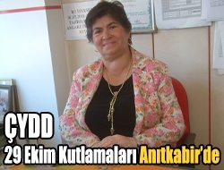 Kandıra ÇYDD Başkanı Sevim Deren Cumhuriyetin 88. yılını, bu yıl