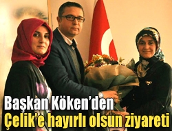 Kandıra Belediye Başkanı Ünal Köken, eşi Elif Köken ile birlikte