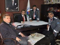 Kandıra Belediye Başkanı Cengiz Kan’ın Kandıra Telekom ve SEDAŞ yetkilileri