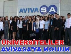Üniversiteliler AvivaSA’ya konuk Kandıra Meslek Yüksekokulu Bankacılık Ve Sigortacılık Programı Öğrencileri Avivasa’da Emeklilik