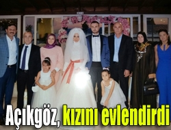 SGK İl Müdürlüğünde çalışan Kandıralı Muhammet Açıkgözün kızı Betül Açıkgöz,
