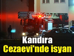 Kandıra T Tipi Cezaevi'nde mahkumlar isyan edip yangın çıkardı