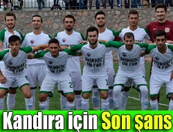 Kandıra Gençlerbirliği ile İhsaniye Doğanspor Kandıra Stadı'nda saat 13.00'da karşı