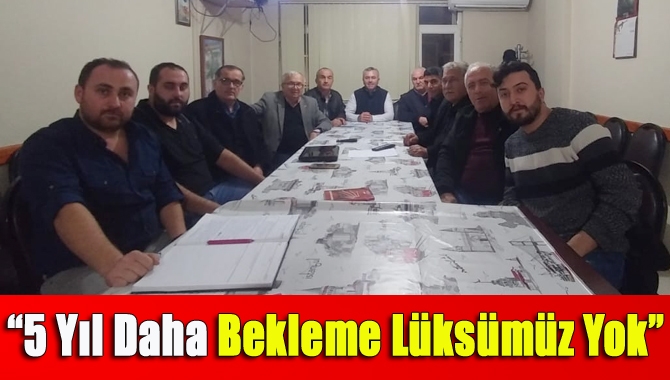 Haftalık olağan toplantısında ittifak sürecini konuşan CHP Kandıra İlçe Örgütü,