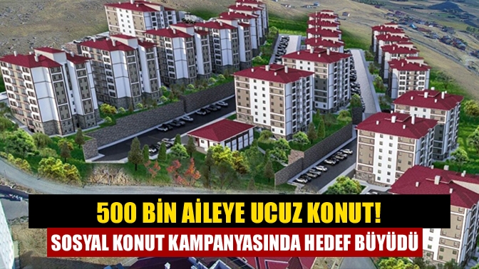 Cumhuriyet tarihin en büyük sosyal konut hamlesinde rekor geliyor. Eylülde