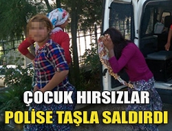 Kandırada evlere dadanan yaşı küçük 4 kız çocuğu, polislere ve