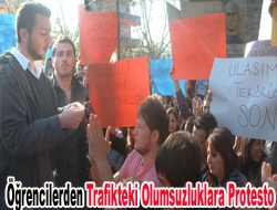 Kocaeli Üniversitesi Kandıra Meslek Yüksek Okulu öğrencileri, trafikte yaşanan olumsuzlukları