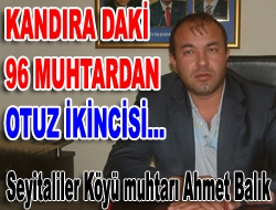 Kandıra'daki 96 Muhtardan otuz ikincisi… Kandıra’daki 96 muhtarımızı her hafta sizlere bu köşeden birini tanıtıyoruz.