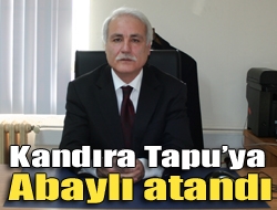 Kandıra Tapu Müdürü olarak görev yapan Hüseyin Erdoğanın tayinin çıkması