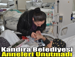 Kandıra Belediyesi, Anneler Gününde hastanede yatan ve yeni bebek sahibi