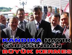 Kandıra Hayır Çarşısından büyük kermes Kandıra Öğrenim Çağındaki T