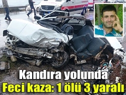 İzmit Kandıra yolu Tekkeköy mevkiinde otomobilin karşı yönden gelen jiple