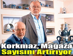 Korkmaz, İstanbul, Adapazarı, Adana, Diyarbakır ve Kocaelide açtığı mağazalar ile