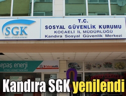 Sosyal Güvenlik Kurumu Kandıra Merkez Müdürlüğünde vatandaşın rahatlığı düşünülerek bazı