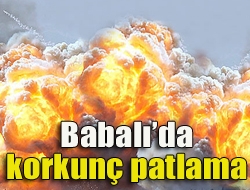 Kandıranın Babalı Mahallesi bu sabah korkunç bir patlama ile uyandı.