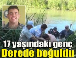Kandırada serinlemek için Sarısu deresine giren 17 yaşındaki genç girdiği