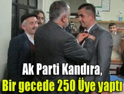 Genel merkezin belirlediği hedef üye oranına ulaşmak için geniş kapsamlı
