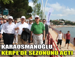 Kocaeli Büyükşehir Belediyesi tarafından bir yıldır Kerpede süren çevre düzenlemesi