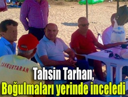 Cumhuriyet Halk Partisi Kocaeli Milletvekili Tahsin Tarhan, Karadeniz sahillerinde son