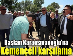 Kocaeli Büyükşehir Belediye Başkanı İbrahim Karaosmanoğlu, Kandıranın Karaağaç köyünde vatandaşlar