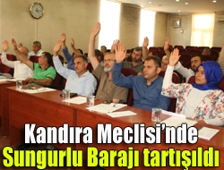 Kandıra Belediye Meclisinin Ağustos ayı oturumunda gündem maddelerinden çok Sungurlu