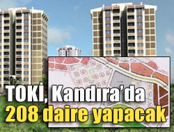 TOKİ tarafından Kandırada yapılacak olan evler için başvurular sona erdi.