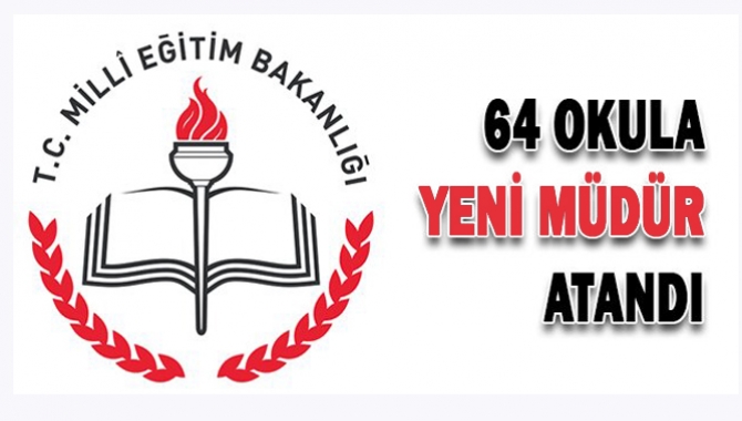 Kocaeli İl Milli Eğitim Müdürülüğü bünyesinde bulunan okullara 64 okul