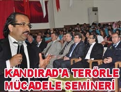 Kandıra’da terörle mücadele semineri Kandıra Prof. Turan Güneş Kültür Merkezi’nde Kandıra Meslek Yüksek Okulu