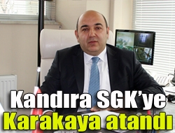 Kandıra Sosyal Güvenlik Merkez Müdürü Özcan Armağandan boşalan koltuğa Mustafa