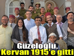 Vali Hasan Basri Güzeloğlu, Kandıra 1915 Film Platosuna ziyarette bulundu.