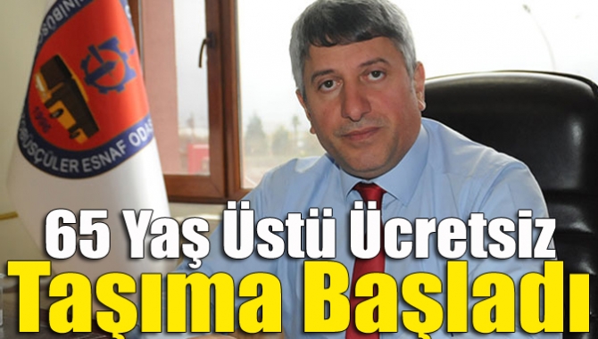 Kocaeli Minibüsçüler ve Otobüsçüler Odası Başkanı Mustafa Kurt, 65 yaş
