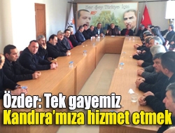 Ak Parti Kandıra İlçe Başkanı Yunus Özder, Türkiye Muhtarlar Derneği