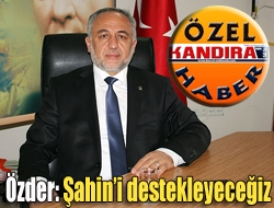 AK Parti Kandıra İlçe Başkanı Yunus Özder, AK Partiden milletvekili