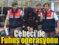 Kefken Jandarma Komutanlığı, Cebecide yaptığı fuhuş operasyonunda iki yabancı uyruklu