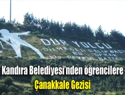 Kandıra Belediyesi Çanakkale Zaferinin 100. yıl dönümü nedeniyle lise öğrencileri