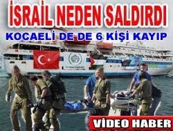 Kahpe saldırının ateşi Kocaeli’ye de düştü! Filisten Gazze’ye giden yardım gemilerine
