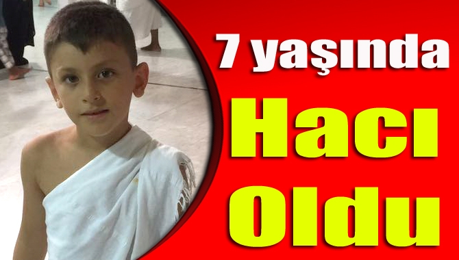 Ailesi ile birlikte kutsal topraklara giderek ibadetini yerine getiren 7