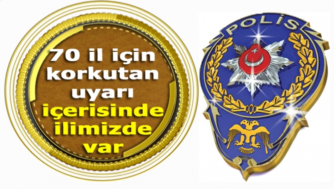 Kars Emniyet Müdürü Faruk Karaduman, 81 ile ‘gizli’ ibareli yazı