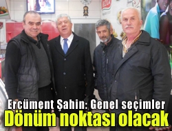 AKP Milletvekili Aday Adayı Ercüment Şahin, seçim çalışmalarına hızla devam