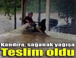 Son günlerde ilimizi etkisi altına alan sağanak yağış Kandıranın Kurtyeri