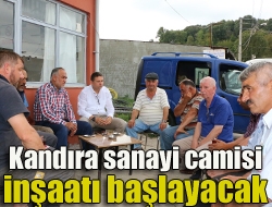Kandıra sanayi esnafının gündem maddesi olan cami talebine müjde Belediye