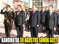 Kandıra 30 Ağustos Zafer Bayramının 90. yıldönümü kutlamaları Kandırada, katılımın