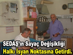 SEDAŞ önceki günlerde Kandırada elektrik sayaçlarının değişimi hakkında yeni bir