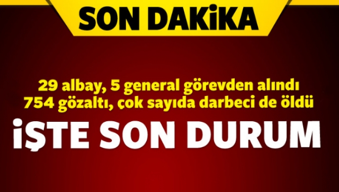 Adalet Bakanı Bekir Bozdağ, darbecilerle ilgili son durum hakkında bilgi