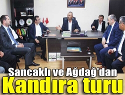 MHP Kocaeli milletvekili adayları Saffet Sancaklı ve Rıza Ağdağ, 14