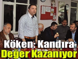 Ak Parti Kandıra İlçe Başkanı Yunus Özder ile birlikte Merkez