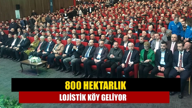 Beyannamesini kamuoyuna duyuran Başkan Büyükakın, Kocaeli’ye 800 hektarlık lojistik köy