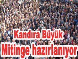 Kandıra Büyük Mitinge hazırlanıyor Kandıra'da yarın 5 büyük miting birden yapılacak. Kandıra Çarşı Camii