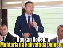 Kandıra Belediye Başkanı Ünal Köken, merkez ve mahalle muhtarlarıyla kahvaltı