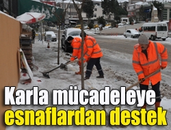 Kandıra merkez ve köylerde kar nedeniyle kapanan yollar Büyükşehir ve